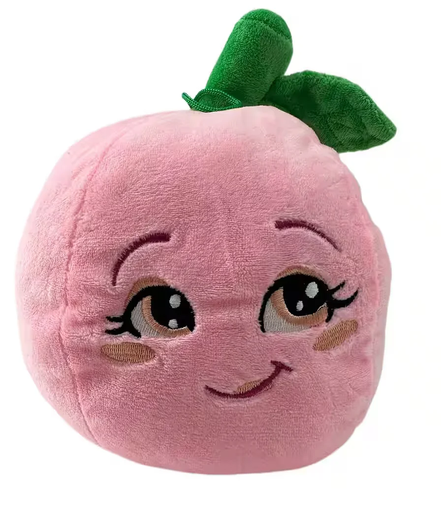 SOMA Kuscheltier Boba Pfirsich Plüschtier Stofftier 14 cm für Kinder