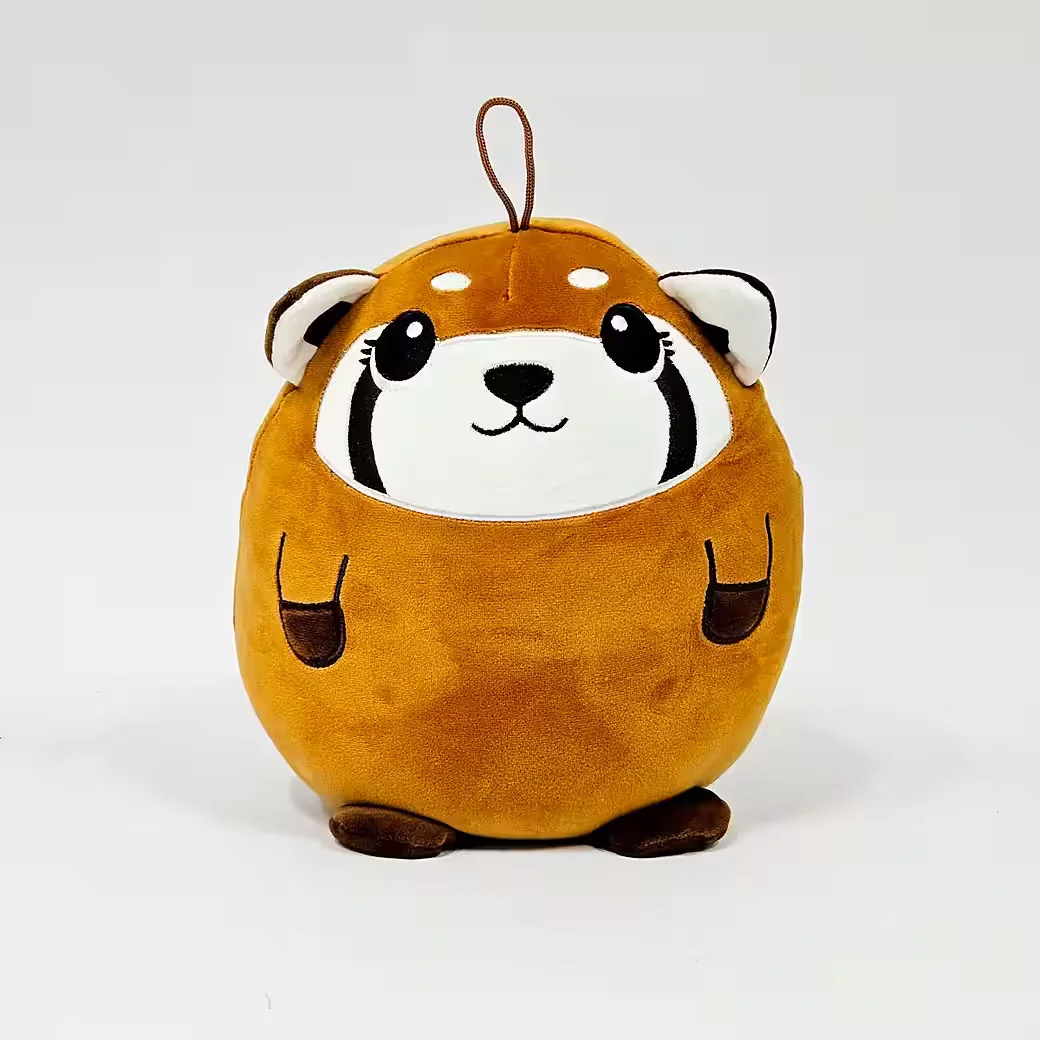 SOMA Kuscheltier Roter Panda Plüschtier Kissen 20 cm Kinder Kawaii