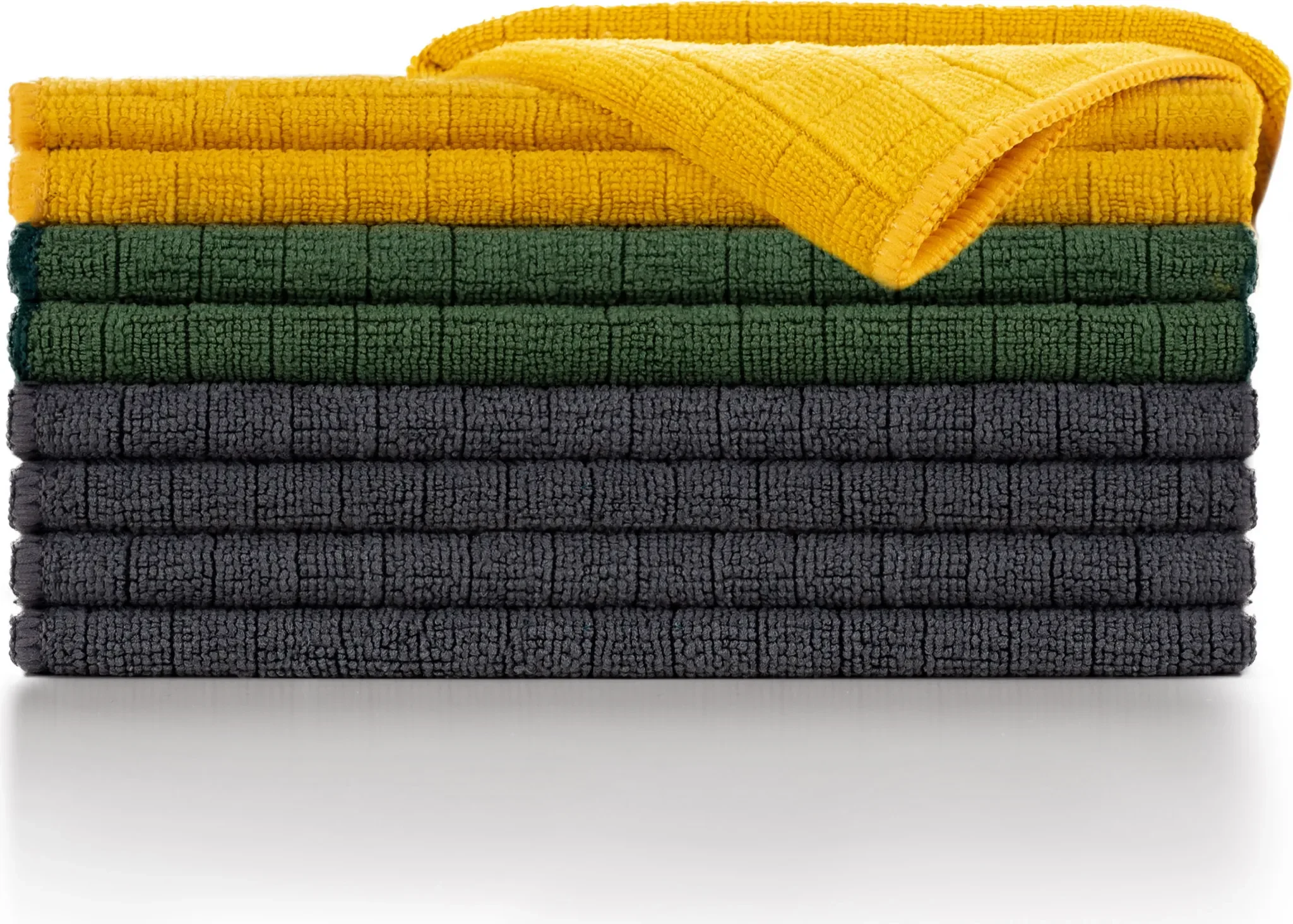 Blumtal 8er-Set Premium Mikrofasertücher – 355 GSM, streifenfrei & fusselfrei