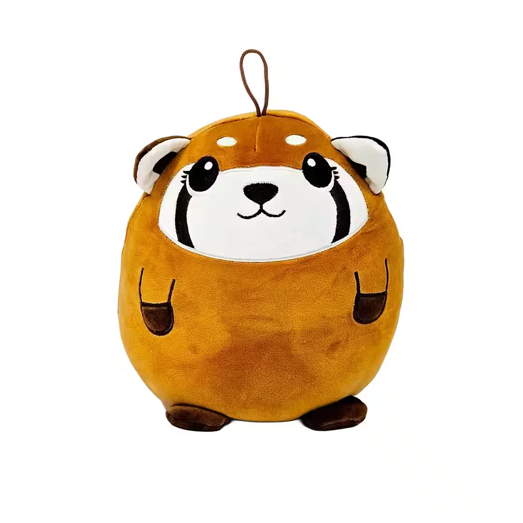 SOMA Kuscheltier Roter Panda Plüschtier Kissen 20 cm Kinder Kawaii