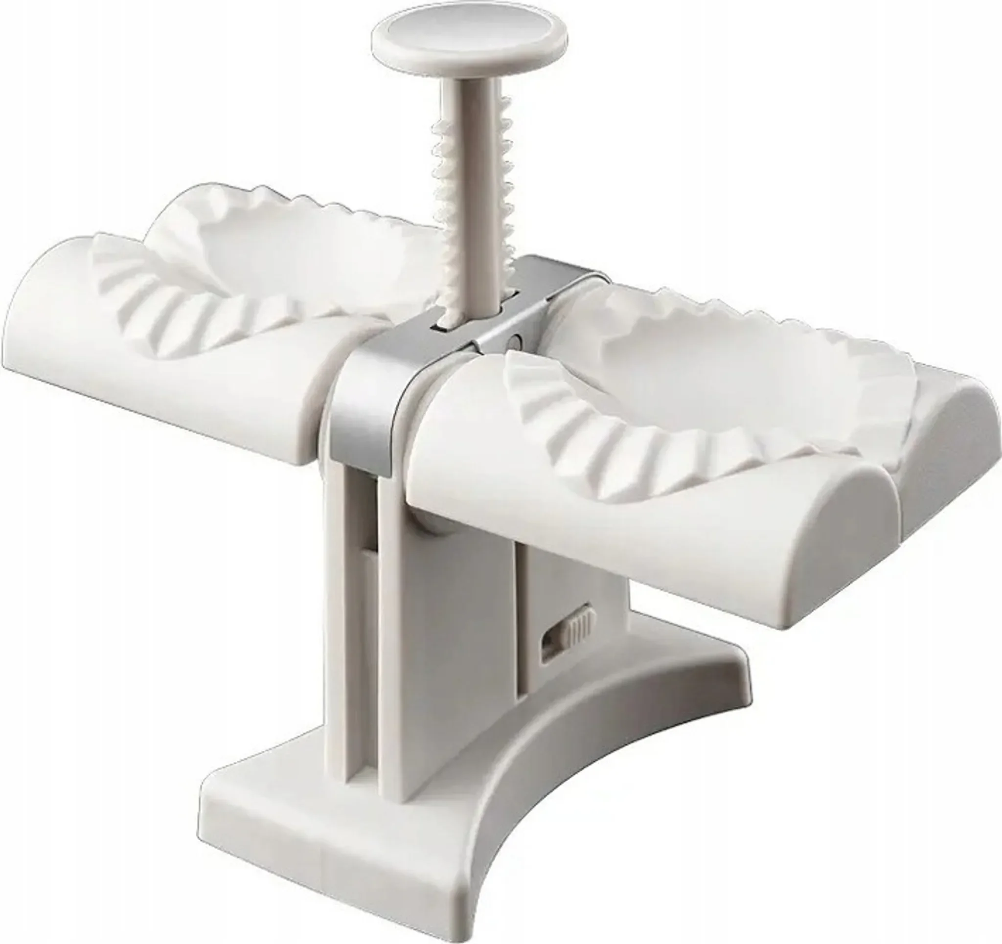 Doppelte Piroggenmaschine 2-in-1 – Für perfekt geformte Pierogi