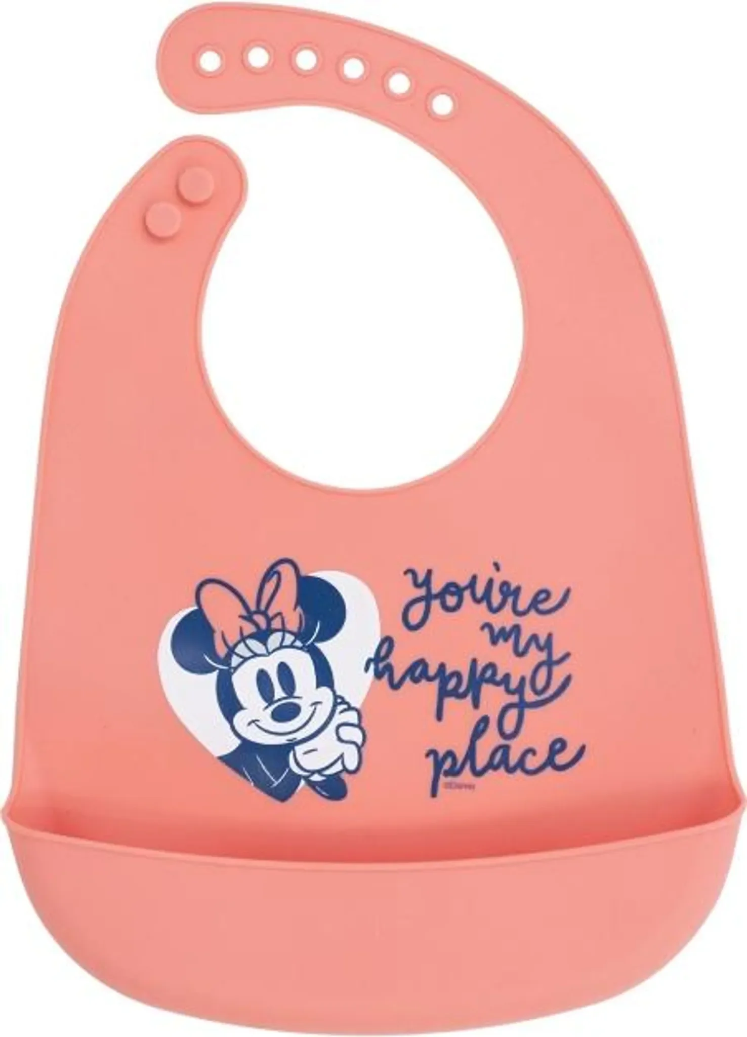 Baby Silikonlatz „Minnie Mouse“ – BPA-frei & mit Auffangschale