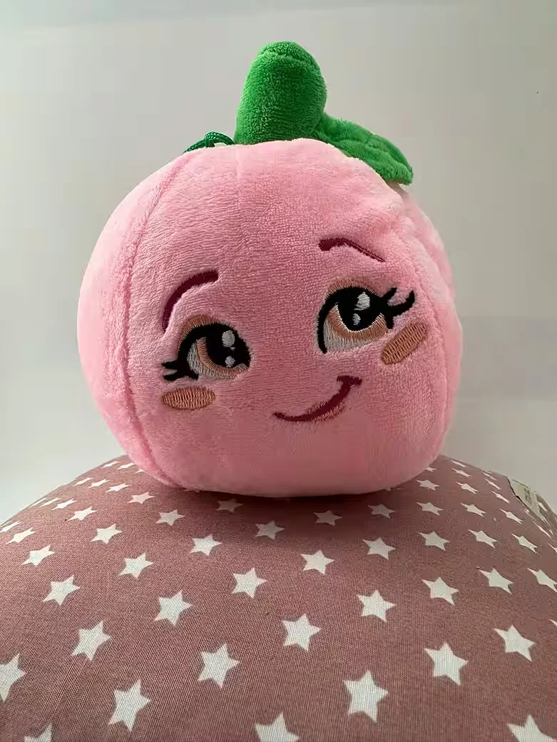 SOMA Kuscheltier Boba Pfirsich Plüschtier Stofftier 14 cm für Kinder