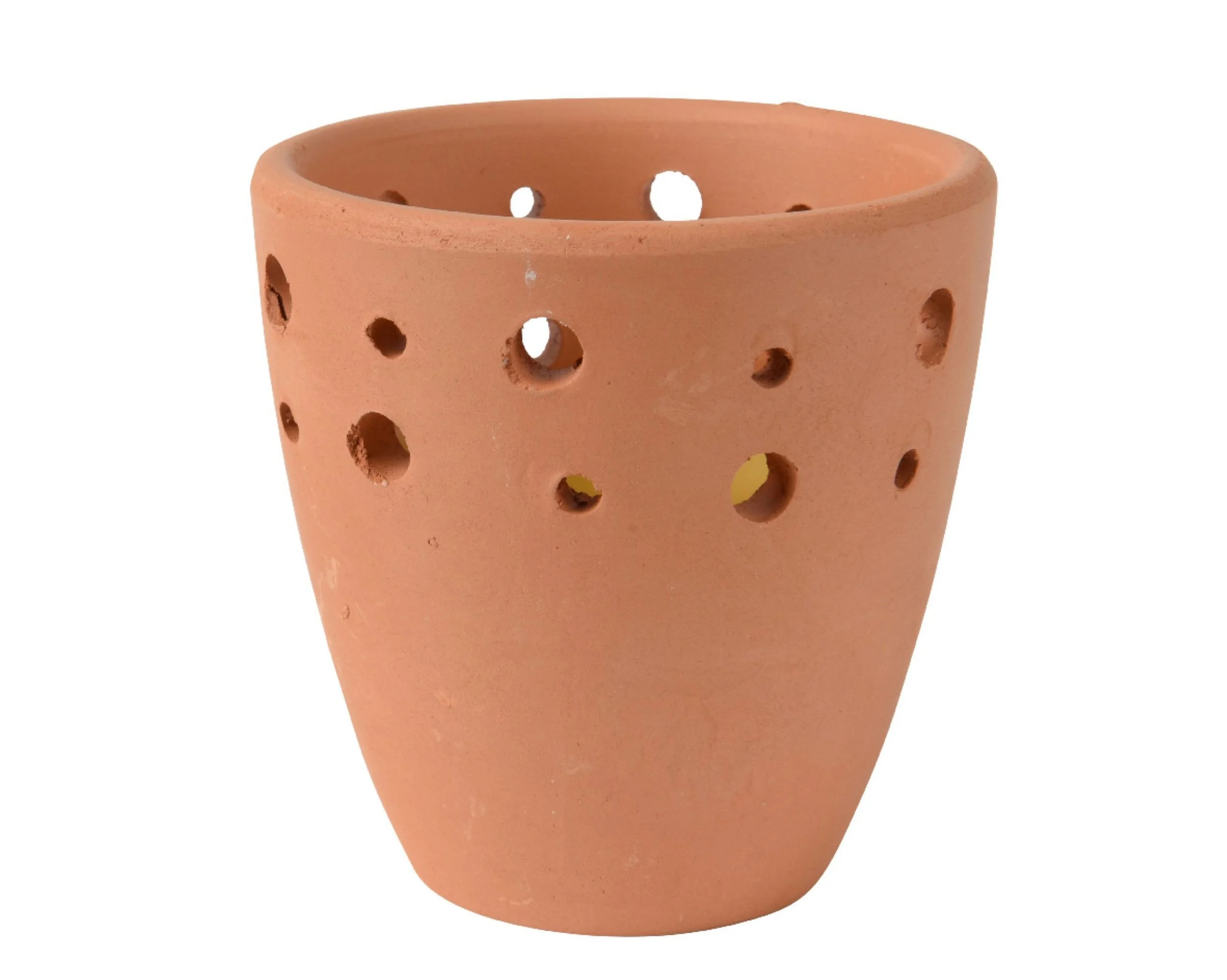 DECORIS Citronella Outdoor Formkerze – 6,5 cm im Terrakotta-Topf