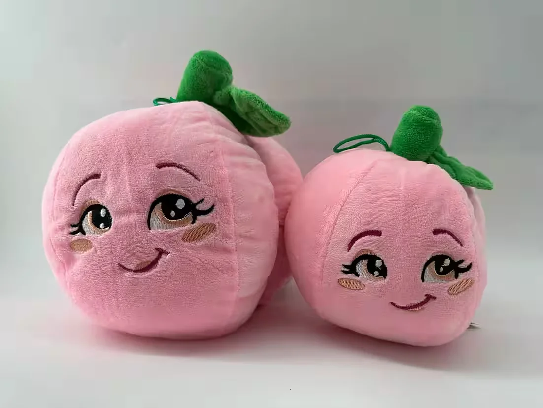 SOMA Kuscheltier Boba Pfirsich Plüschtier Stofftier 14 cm für Kinder