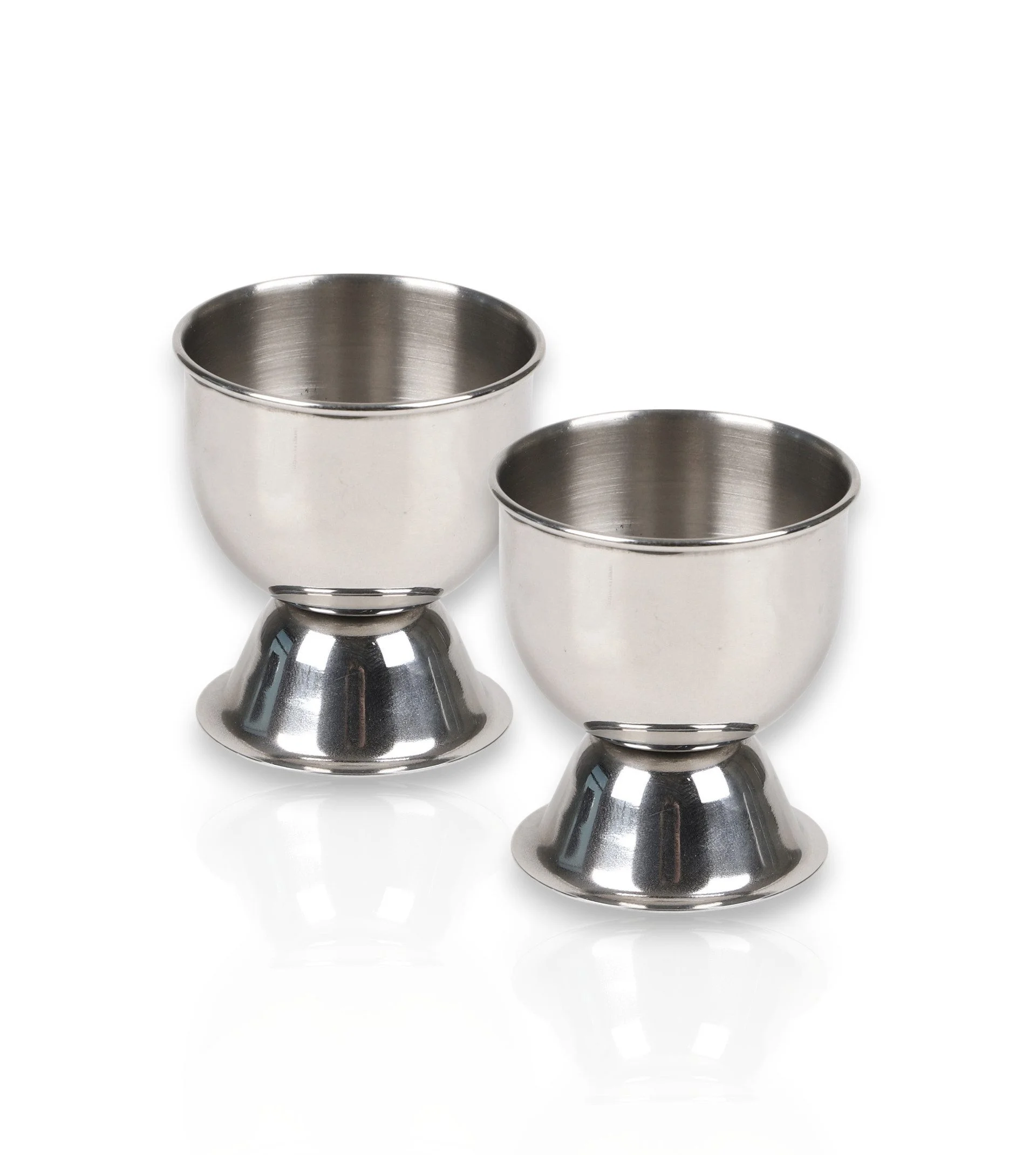 Edelstahl-Eierbecher – 2er-Set, robust & zeitlos