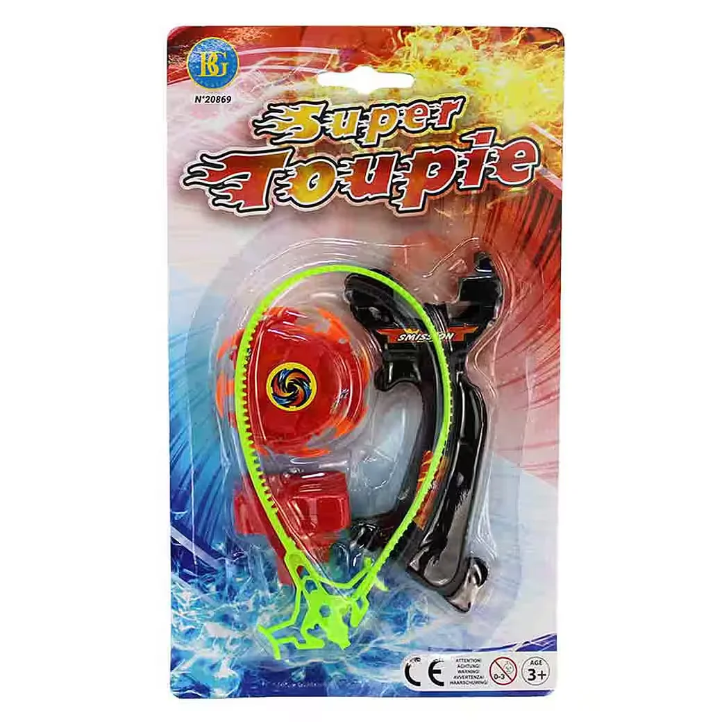 B&G INTERNATIONAL Kampfkreisel Spielfigur Spiel Set mit Griff 1-tlg