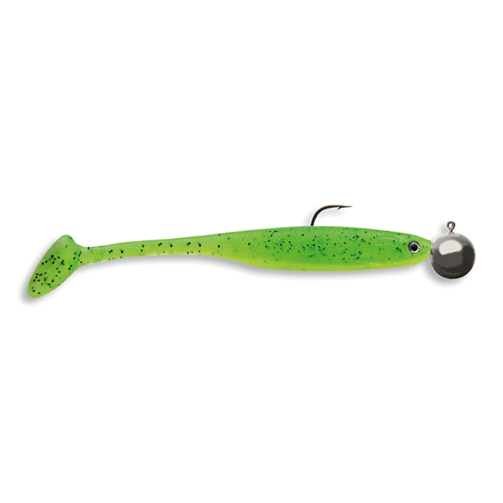 Cormoran Crazy Fin Shad RTF – 10 cm Sunny Green Gummifisch-Set